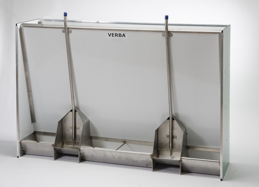 A00-3150 Bigro 24 100 voerbak vleesvarkens Vleesvarkens voederbak Bigro 24-100