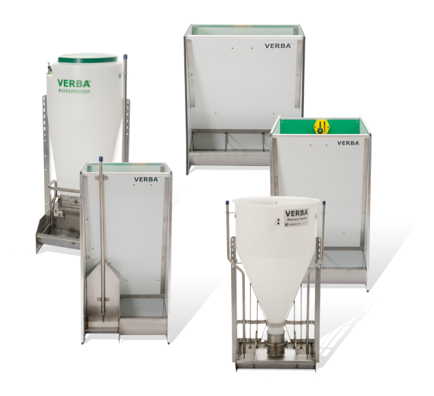 Varkens voerautomaten