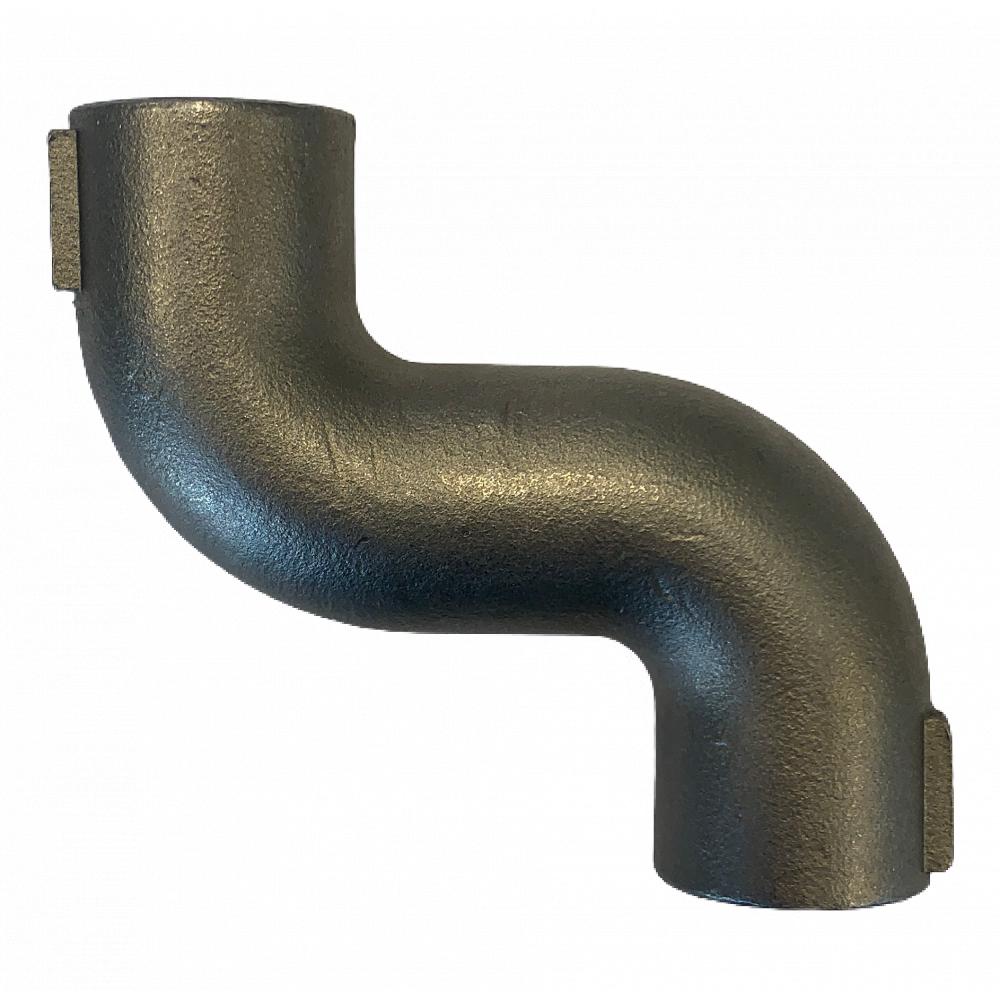 RVS S-bocht 1/2" varkensstal 1/2" RVS S-bocht varkensstal