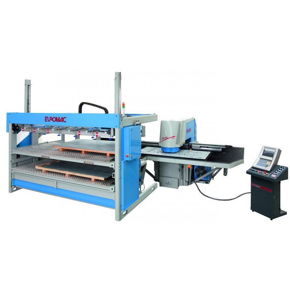 Euromac ponsmachine met automatisch laadsysteem