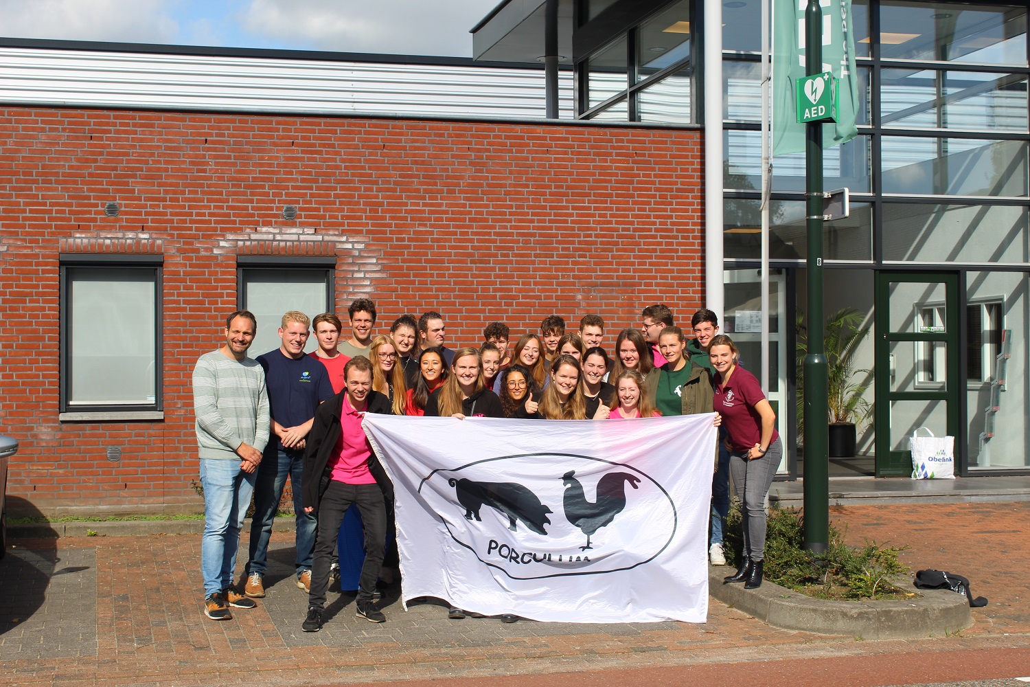 Porculum Wageningen Universiteit groepsfoto